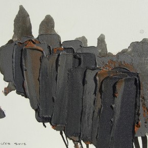 11 Burigude Zhang, “Fusion”, acrylic on canvas, 75 x 100 cm, 2012