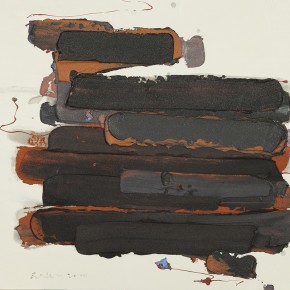25 Burigude Zhang, “Sideways Image”, acrylic on canvas, 100 x 140 cm, 2011