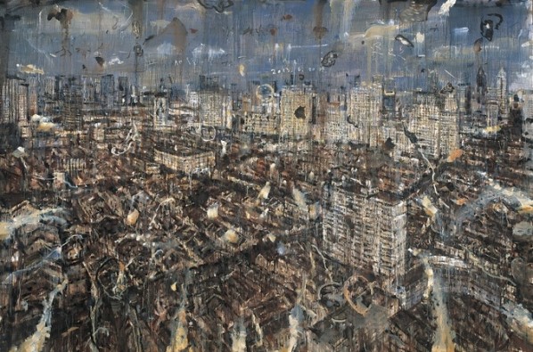 Zhao Zhengrong, Thank you for everything I have, 2013; oil on canvas, 200x300cm