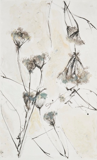 Aurelie Philippe, Fragility , 2001; Acrylic and Chinese Ink on Paper,  51x31cm