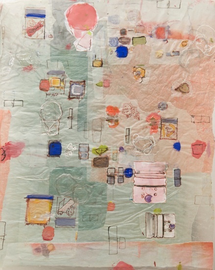 Aurelie Philippe, My Collection, 2004; Mixed Media, 57x46cm