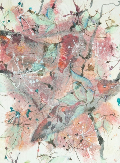 Aurelie Philippe, Pistil and Leaves, 2001; Mixed Media,  45x33cm