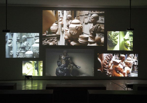 Inventory by Fiona Tan, 2012; High-definition video installation Courtesy of the artist and Frith Street Gallery, London