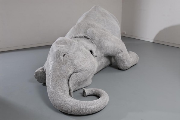 'The skin speaks a language not its own', 2006. Bindis on fibreglass Life size, 142 x 456.2 x 195 cm (56 x 179½ x 76¾ in). Private collection, Switzerland. Photography BartholomewNetphotograph 'The skin speaks a language not its own', 2006. Bindis on fibreglass Life size, 142 x 456.2 x 195 cm (56 x 179½ x 76¾ in). Private collection, Switzerland. Photography BartholomewNetphotograph'The skin speaks a language not its own', 2006. Bindis on fibreglass Life size, 142 x 456.2 x 195 cm (56 x 179½ x 76¾ in). Private collection, Switzerland. Photography BartholomewNetphotograph 'The skin speaks a language not its own', 2006. Bindis on fibreglass Life size, 142 x 456.2 x 195 cm (56 x 179½ x 76¾ in). Private collection, Switzerland. Photography BartholomewNetphotograph 'The skin speaks a language not its own', 2006. Bindis on fibreglass Life size, 142 x 456.2 x 195 cm (56 x 179½ x 76¾ in). Private collection, Switzerland. Photography BartholomewNetphotograph'The skin speaks a language not its own', 2006. Bindis on fibreglass Life size, 142 x 456.2 x 195 cm (56 x 179½ x 76¾ in). Private collection, Switzerland. Photography BartholomewNetphotograph