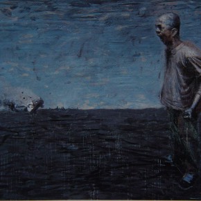 043 Wang Huaxiang, “Why”, oil on canvas, 200 x 300 cm, 2007