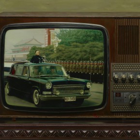 12 Chen Xi, Chinese Memories Series-The Grand Parade, 2008; oil on canvas, 155x210cm