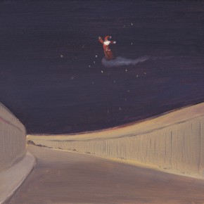 112 Wu Yi, “Christmas Eve”, oil on canvas, 30 x 40 cm, 2008