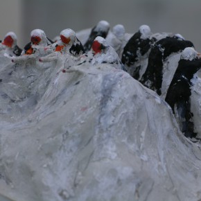 141 Wu Yi, “Winter Blocking Action”, Sculpture, 2007