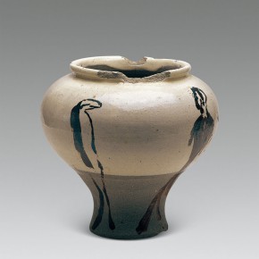 193 Wu Yi, “Gazing”, porcelain, 2003