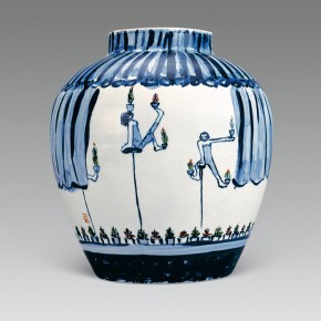 197 Wu Yi, “Juggling”, porcelain, 2001
