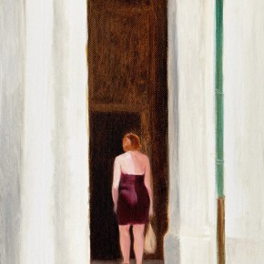 24 Wu Yi, “Notre-Dame, Loiret”, oil on canvas, 32×22cm, 2013