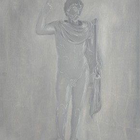66 Wu Yi, “Roman Gladiator”, oil on canvas, 60 x 50 cm, 2013