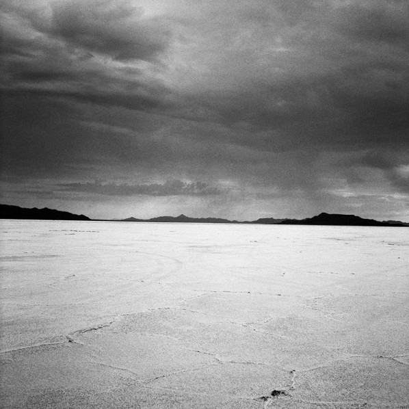 Hannes Schmid, Bonneville Salt Flats, Utha from Bonneville (Formula 1), 120 x 120cm, Inkjet Print, 2006