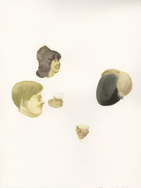 Zhai Liang, “Dark Heart of the America”, watercolor on paper, 16.1 x 12 inch, 2014 © 2014 Zhai Liang, courtesy Fou Gallery Zhai Liang, “Dark Heart of the America”, watercolor on paper, 16.1 x 12 inch, 2014 © 2014 Zhai Liang, courtesy Fou Gallery