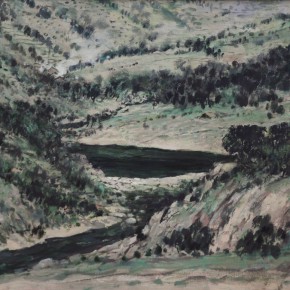 26 Sun Jingbo, “Go Back to the Miao’s Village in the Dream”, oil on canvas, 80 x 100 cm, 2000