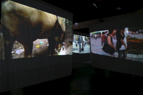 Leung Mee-ping, Out of Place, 2012;   Video installation