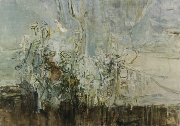 Tu Hongtao, Song of Offwhite Disposition, 2014; Oil on canvas,  120X170cm