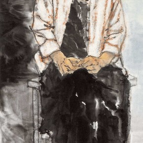91 Li Yang, “The Marginal”, 180 x 50 cm, 2007