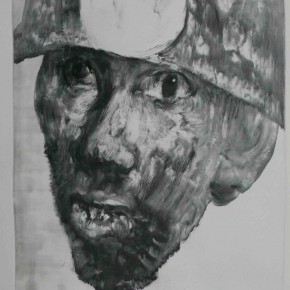 62 Li Xiaolin, “The Miner No.20”, print, 54 x 40 cm, 2010