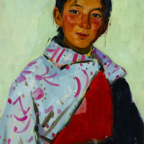 16 Wen Lipeng, Suo Nanji, oil on cardboard, 54 x 39 cm, 1978