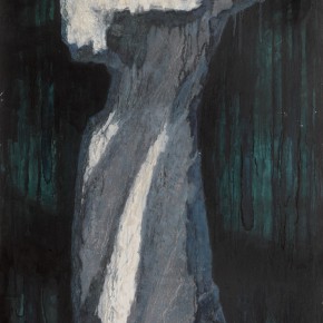 169 Wen Lipeng, The Monument of Tears, oil on canvas, 141 x 92 cm, 1990