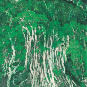 182 Wen Lipeng, The Spring Scenery, oil on canvas, 35 x 27 cm, 2001