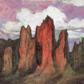 183 Wen Lipeng, The Sad Karst No.1, oil on canvas, 77 x 116 cm, 2008