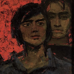 190 Wen Lipeng, The Internationale (detail), oil on board, 240 x 200 cm, 1963 (6)