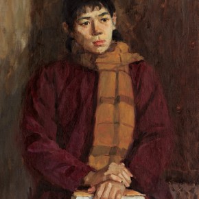 29 Wen Lipeng, A Young Woman, oil on canvas, 60 x 40 cm, 1975