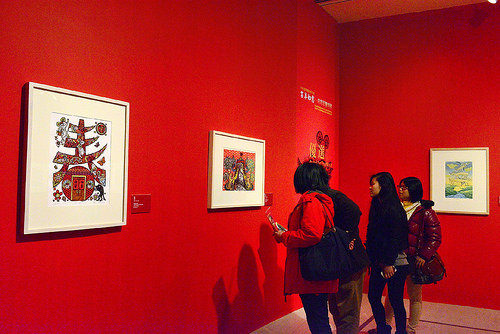 Exhibition View of Bountiful Blessings and Joy for the Year of the Goat