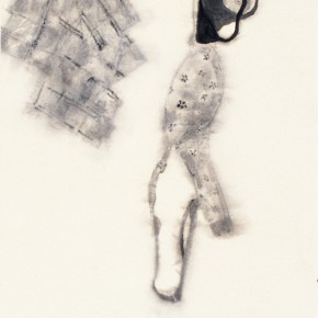 12 Zhang Yanzi, High Noon, 2009; Ink on paper, 50x200cm