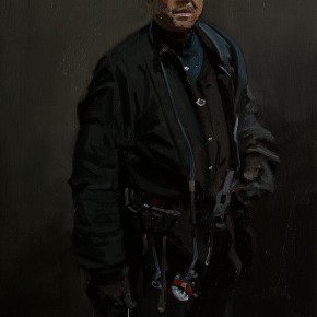 16 Yuan Yuan, The Miner No.1, oil on canvas, 116 x 80 cm, 2010