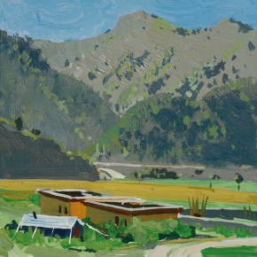 64 Yuan Yuan, Xiaosumang Township Near Yushu of Qinghai Province, acrylic on canvas, 20 x 20 cm, 20122