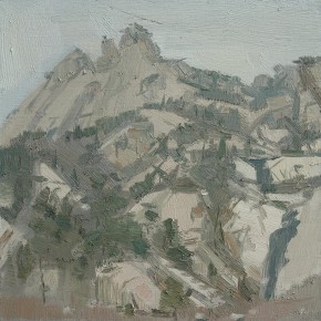 67 Yuan Yuan, In the Kunlun Mountains, oil on canvas, 2006