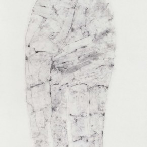 84 Zhang Yanzi, Intrepidity, 2012-2013; Ink on paper, 180x96cm