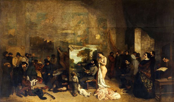 Courbet’s The Painter’s Studio