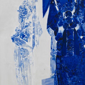 50 Kang Lei, Distance No.6, tempera, 200 x 140 cm, 2013