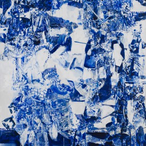 52 Kang Lei, Distance No.4, tempera, 200 x 140 cm, 2013