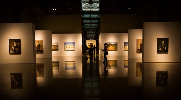 09 Installation view of “Shang Ding Oil Painting Exhibition”