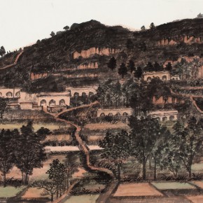 39 Cui Xiaodong, Sketch of the North of Shaanxi No.2, 2014