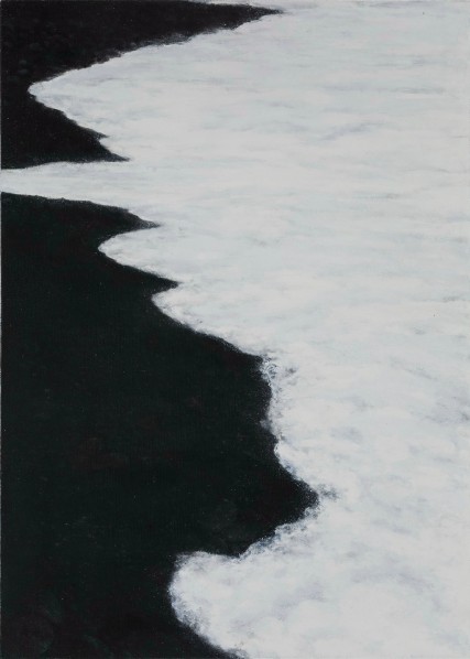 Huang Chunfeng, The Shoreline of Concealed Space, 2015; Oil on canvas, 70x50cm