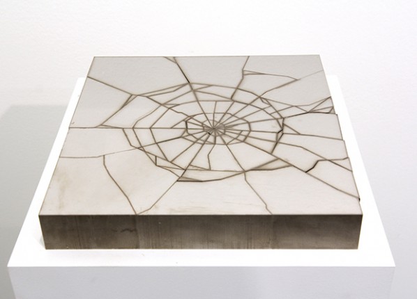 Zhao Zhao, Fragments, 2007; Steel, Edition of 6, 26x27x5cm