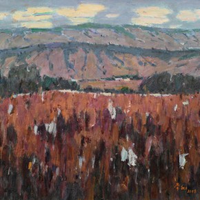 41 Ma Changli, The Mountains in Autumn, oil on linen, 50 x 60 cm, 2008