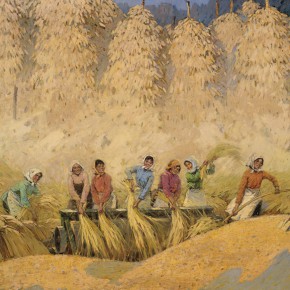 43 Ma Changli, The Song in the Autumn, oil on linen, 180 x 210 cm, 1979
