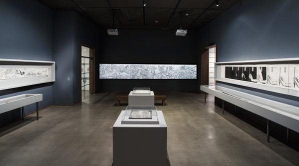 Installation view, The Language of Xu Bing, December 20, 2014 through July 26, 2015, Los Angeles County Museum of Art, photo ? 2015 Museum Associates/LACMA