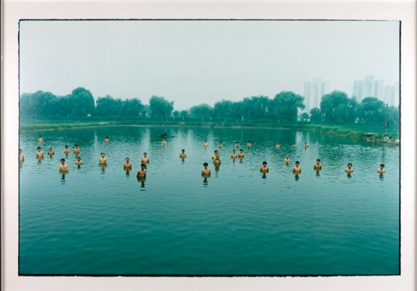 Zhang Huan, To Raise The Water Level in Fishpond(Distant), 1997; C-print on fuji archival paper, edition 2 of 15, Courtesy of Rubell Family Collection, Miami ©Zhang Huan