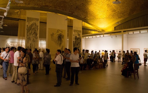 16 Installation view of Qiu Ting’s Exhibition of Chinese Painting and Calligraphy