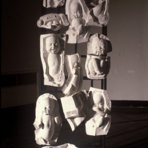 68 Jiang Jie, Appearance of the Life, plaster, irregular size, 1994