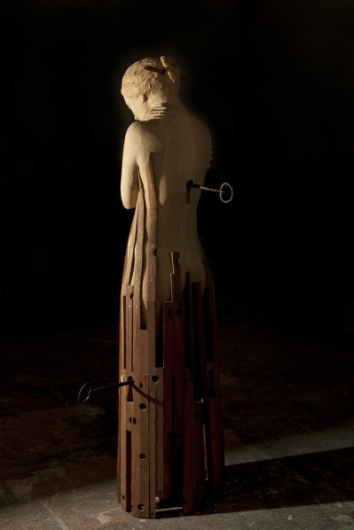 Naas Vangelis, Dream; sculpture, 50x58x154cm