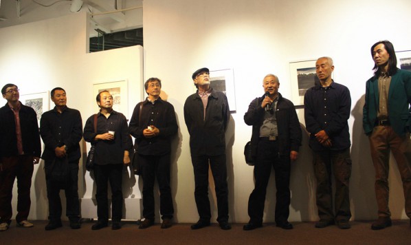 01 From left Ma Zhiqiang (Academic Chair), Fu Aichen (Associate Professor of CAFA), Xue Yunxiang (Associate Professor of CAFA), Li Xiaolin (Professor of CAFA), Guang Jun (Professor of CAFA), Zhang Guili